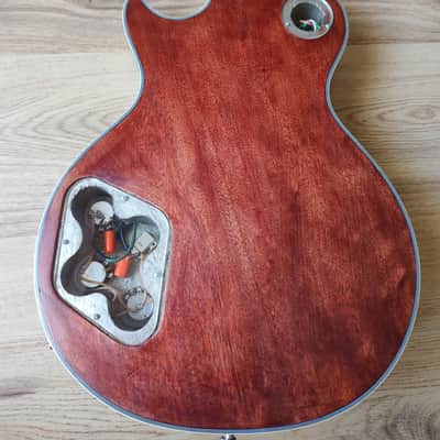 Handmade LP-Style Custom Guitar - One-Piece Mahogany, Gotoh, Schaller, TV Jones, DiMarzio image 3
