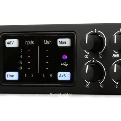 PreSonus Studio 26C 2x4 USB-C Audio / MIDI Interface 2019 - Present - Black image 2