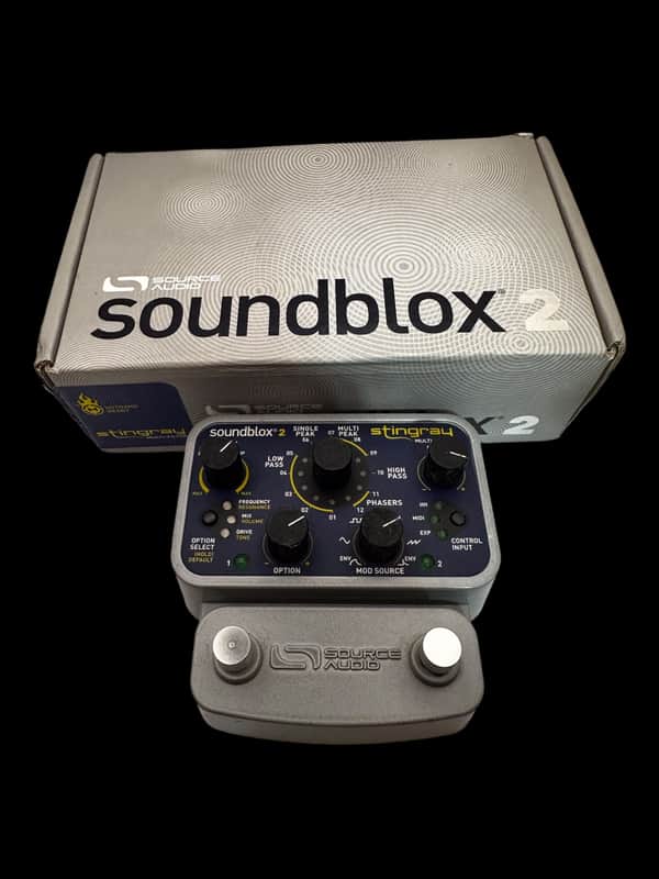 ギター source audio soundblox2 Stingray Source Audio Soundblox 2 Stingray Multi-Filter | Reverb