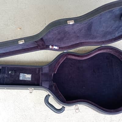 Höfner Hollowbody hard case for ES-335 style guitars * Rare model made in Germany * build in Hygrometer and Humidifier * image 2