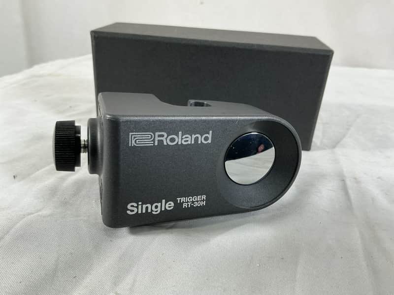 Roland RT-30H Single Acoustic Drum Trigger 2010s - Black image 1