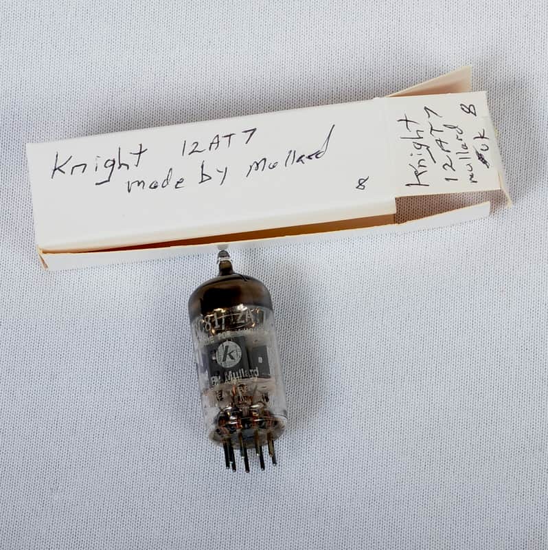 Vintage Knight 12AT7 / ECC81 Preamp Tube – Mullard Made – Tests Good – Made in Great Britain image 1