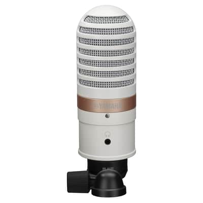 Yamaha YCM01U USB Cardioid Condenser Microphone for Streaming / Podcast, White image 2