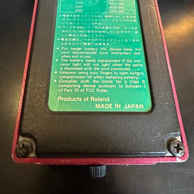 Boss DM-3 Delay (Green Label) 1984 - 1986 - Red image 2