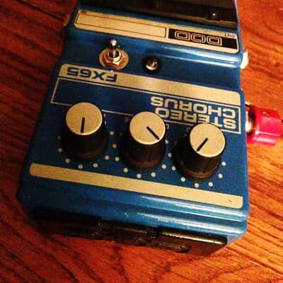 MODIFIED DOD FX 65 analog chorus vibrato synth pedal true bypass from subtle to madness ghostface image 3