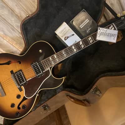 Gibson ES-175 D with P-94 Vintage Sunburst image 2