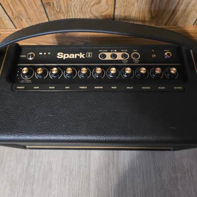 Positive Grid Spark 2 50-Watt 2x4" Digital Modeling Guitar Combo 2024 - Present - Black image 2