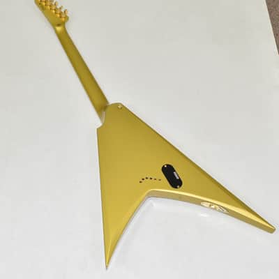 ESP LTD KH-V Kirk Hammett Signature Guitar Metallic Gold 0282 image 5