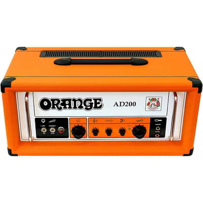 Orange Amplifiers AD200 200W Tube Bass Amp Head Regular Orange image 7