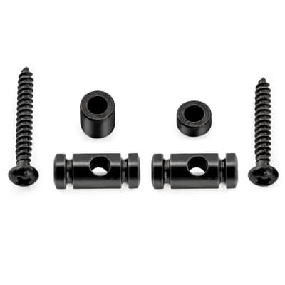 Brio Pro Steel Barrel Style String Trees / String Guides — Set of 2 - Black imagen 5