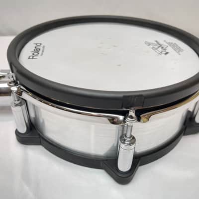 Roland PD-105X V Drum 10" Mesh Head PD105X Silver Chrome image 3