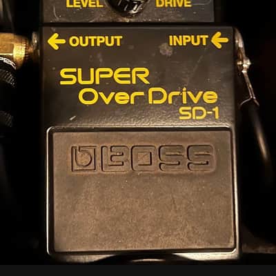 Boss SD-1 40th Anniversary Limited Edition Super Overdrive 2021 Black image 2