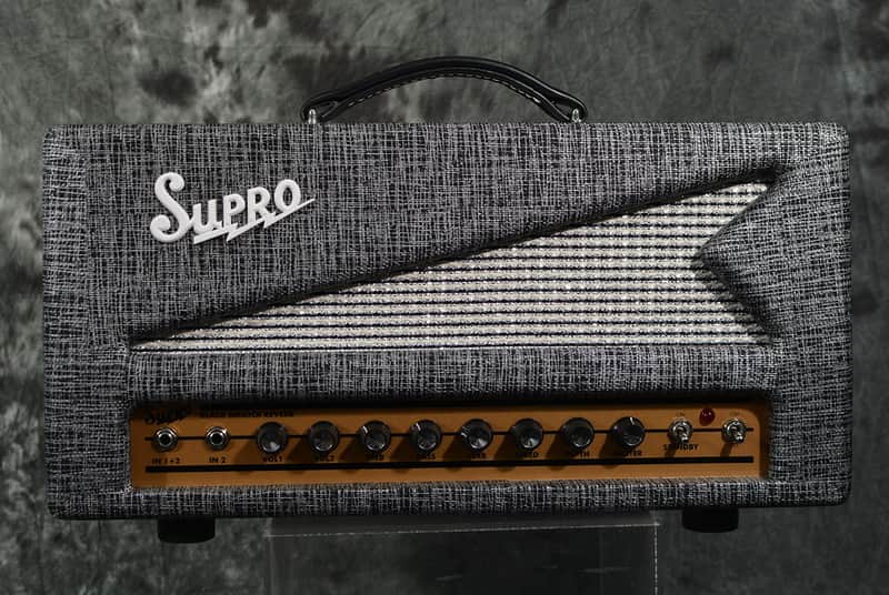 Supro 1696RTH Black Magick Reverb Tube Guitar Amp Head w FAST Same Day Shipping image 1