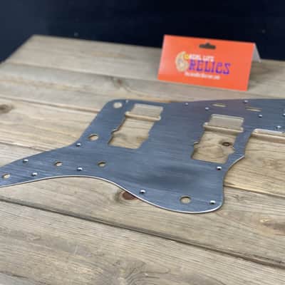 Real Life Relics Aged Silver Anodized Aluminum Jazzmaster® Pickguard    [PGO3]