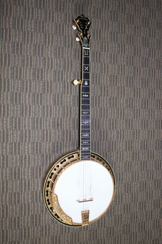 Stelling Staghorn Gold Plated Banjo No. 4510 (c. 1996) image 1