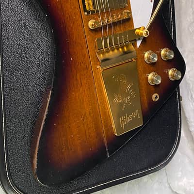 NEW! Gibson Custom 1963 Firebird VII Maestro - Electric Guitar - Vintage Sunburst Murphy Lab Light Aged - Gold Hardware - Custom Shop - 8.6lbs - Authorized Dealer - G07669 image 7