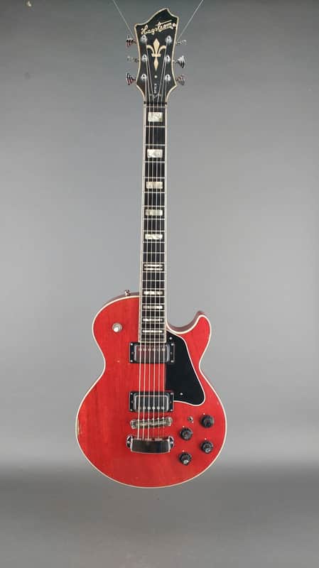 Hagstrom Super Swede Vintage 1979 Red Made In Sweden image 1