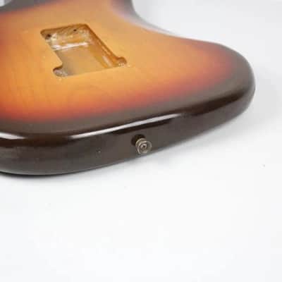 1979 Vintage Fender Stratocaster Sunburst 3-Bolt BODY 4.2 lbs Super CLEAN 1970s USA Strat image 17