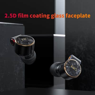 FiiO FD3 Earphones in-Ear Earbuds High Resolution 1DD Bass Heavy MMCX Connector (Black) image 6