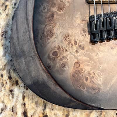 Ibanez RGD71ALPA-CKF Axion Label 2022 - Charcoal Burst Black Stained Flat - BARE KNUCKLE AFTERMATHS image 14