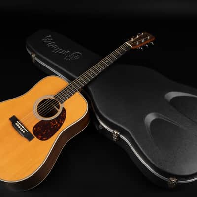 2014 Martin Standard Series HD-28 - Natural | USA All Solid Dreadnought Acoustic Guitar Scalloped X-Bracing Herringbone Binding 42.9mm Nut | OHSC image 23
