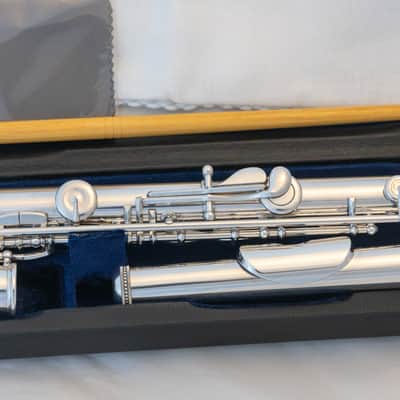 Muramatsu EX III Open-hole Conservatory Flute *Silver Headjoint *Low-B *Made in Japan *Cleaned & Serviced image 11