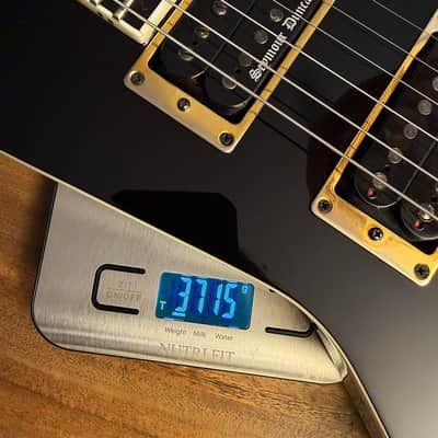 Jackson USA Warrior Custom Shop 2014 JCS Special Edition Slab Body, Black & Gold - Seymour Duncan Black Winter Pickups image 21