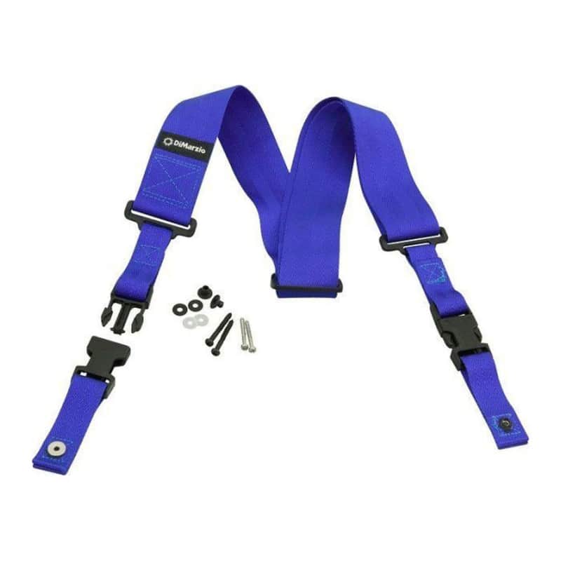 DiMarzio DD2200BL 2" Nylon ClipLock Strap image 1
