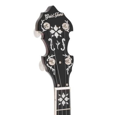 Gold Tone NEW Mastertone™ OB-Standard: Orange Blossom Standard Resonator Banjo with Case image 8