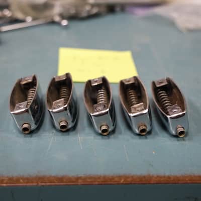Vintage Rogers Bread & Butter Tab Lug, Single Tension For Toms 3916R, 5-Pack Set B image 10