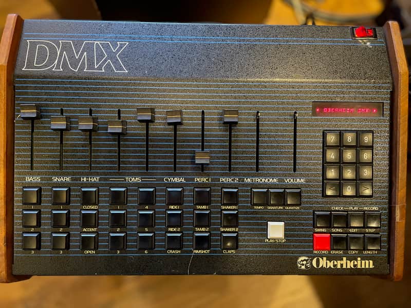 Oberheim DMX 8-Voice Drum Machine image 1
