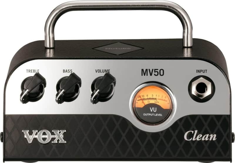 Vox MV50 Clean Electric Guitar Head, 50W, Black image 1