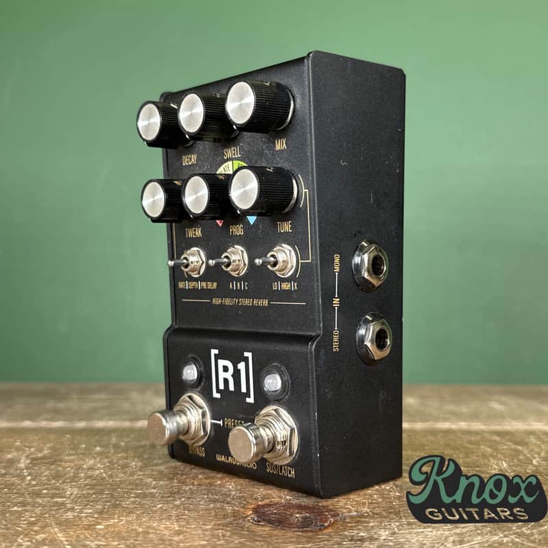 Walrus Audio Mako R1 High-Fidelity Stereo Reverb 2021 - 2024 - Black image 1