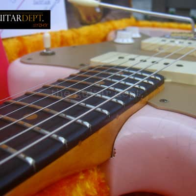♚ AS NEW ♚2022 FENDER Custom Shop '59 Journeyman Relic 250K JAZZMASTER ♚SUPER FADED SHELL PINK !♚Handwounds♚FAT C♚RSD image 8