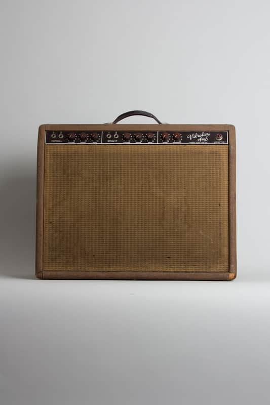 Fender  Vibrolux 6G11A Tube Amplifier (1961), ser. #00624. image 1