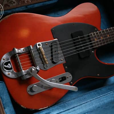 2024 Fender Custom Shop LTD 60s Tele Jazzmaster Bigsby Burnt Copper Relic image 3