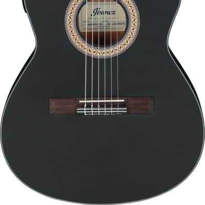 Ibanez GA5MHTCE-WK GA Classical Guitar 6-String - Weathered Black Open Pore image 12
