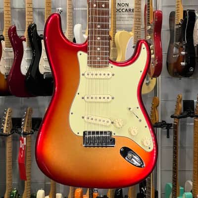 Fender   American Deluxe Stratocaster Sunset Metallic image 1