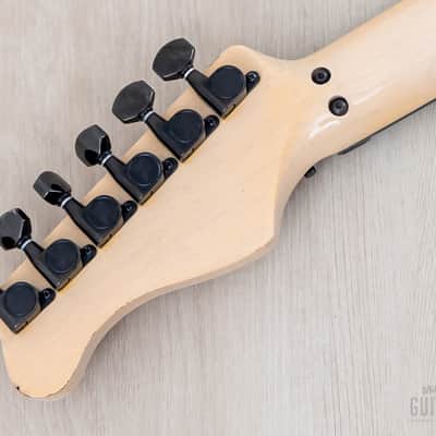 1989 Valley Arts M Series Standard 2 Vintage SSH Superstrat Blonde w/ Interlock Neck, EMG & Floyd Rose image 5