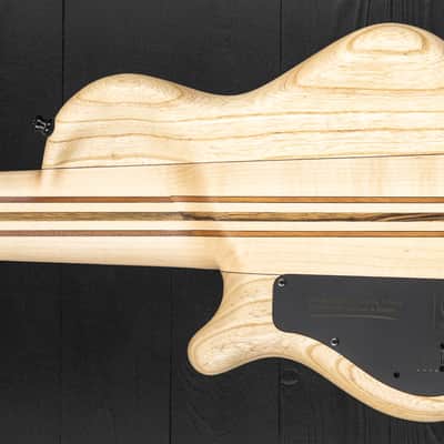 Mayones Cali 5 Fretless Mini Bass Eye Poplar - Trans Natural Matt image 7