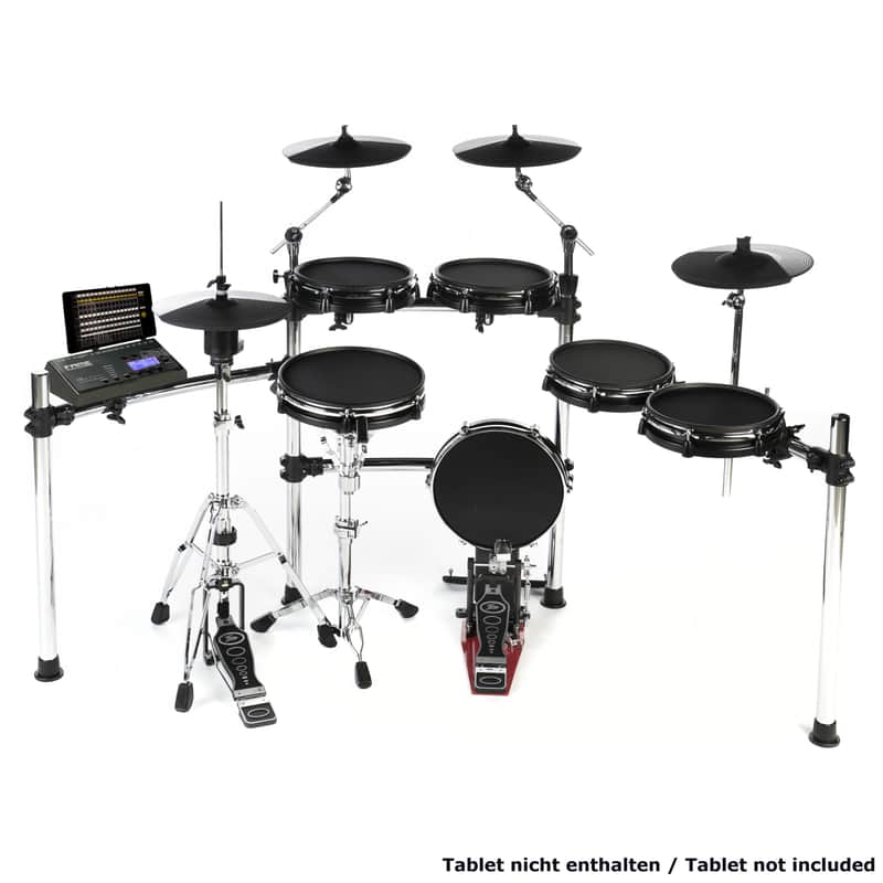 Fame Hybrid Pro XT Chrome Edition E-Drum Set - Electronic Drumkit image 1