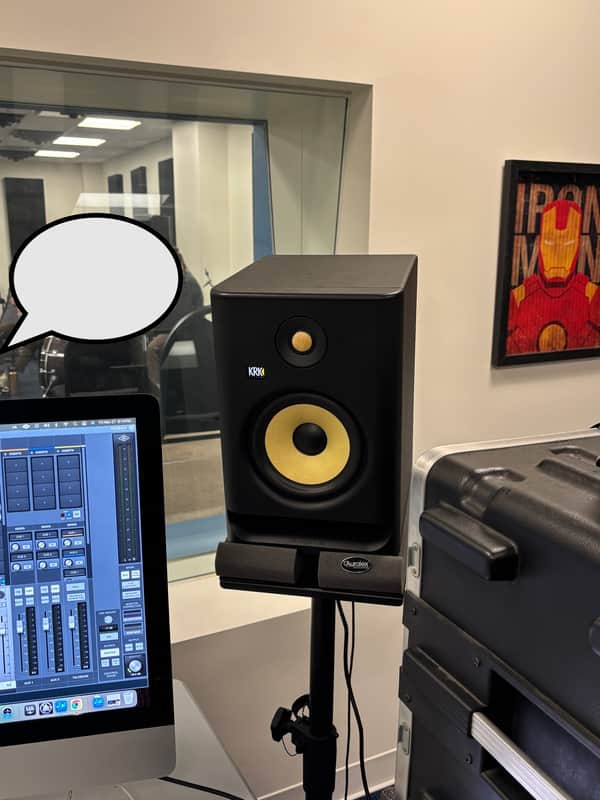 KRK RP-7 Rokit G4 2-Way 7" Active Studio Monitors (Pair) 2019 - 2021 - Black image 1