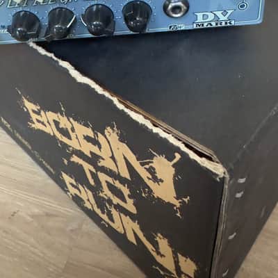 DV Mark DV Little GH 250 Greg Howe Signature 2-Channel 250-Watt Guitar Amp Head 2016 - Present - Blue image 12