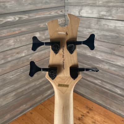 Tobias Toby Standard-IV Bass Guitar Ebony EBD4EBH1 (0107) image 10