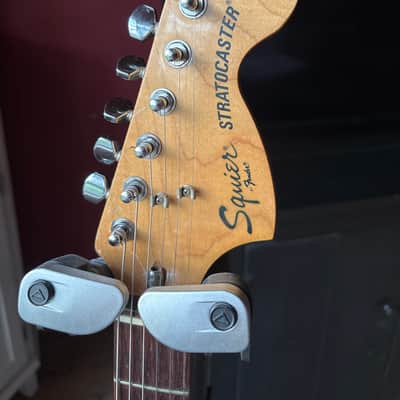 Squier MIJ Standard Stratocaster with Rosewood Fretboard 1984 - 1988 - Black image 7