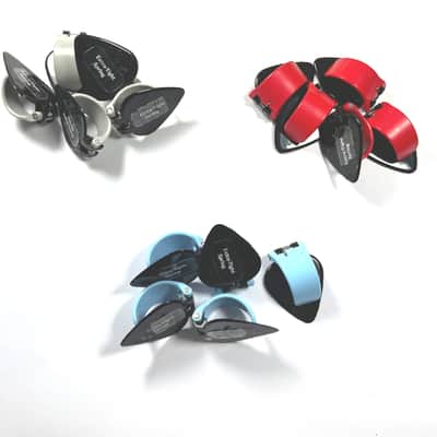Black Mountain Thumb Picks Extra Tight 5 Medium 5 Heavy 5 Light Spring Fit