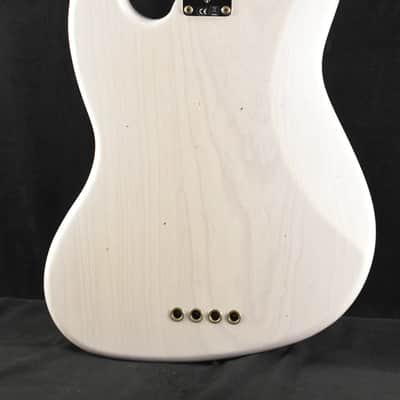 Mint Fender Limited Edition Jazz Bass Special Journeyman Relic White Blonde Rosewood Fingerboard image 8