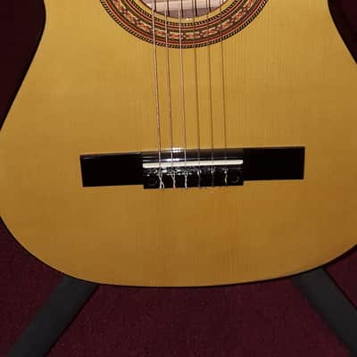 Jasmine JS241 1/2 Classical Guitar w/Chipboard Case image 6