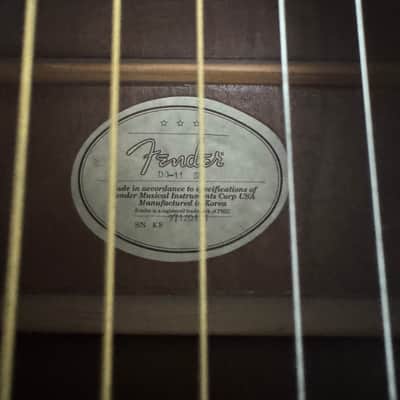 Fender DG-11 SB image 8