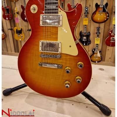 GIBSON 1960 Les Paul Standard Reissue VOS Washed Cherry Sunburst image 14